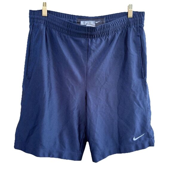 Nike Basketball Shorts Mens Size M Athletic Gym Active Training‎ Shimmer Y2K - Picture 1 of 7